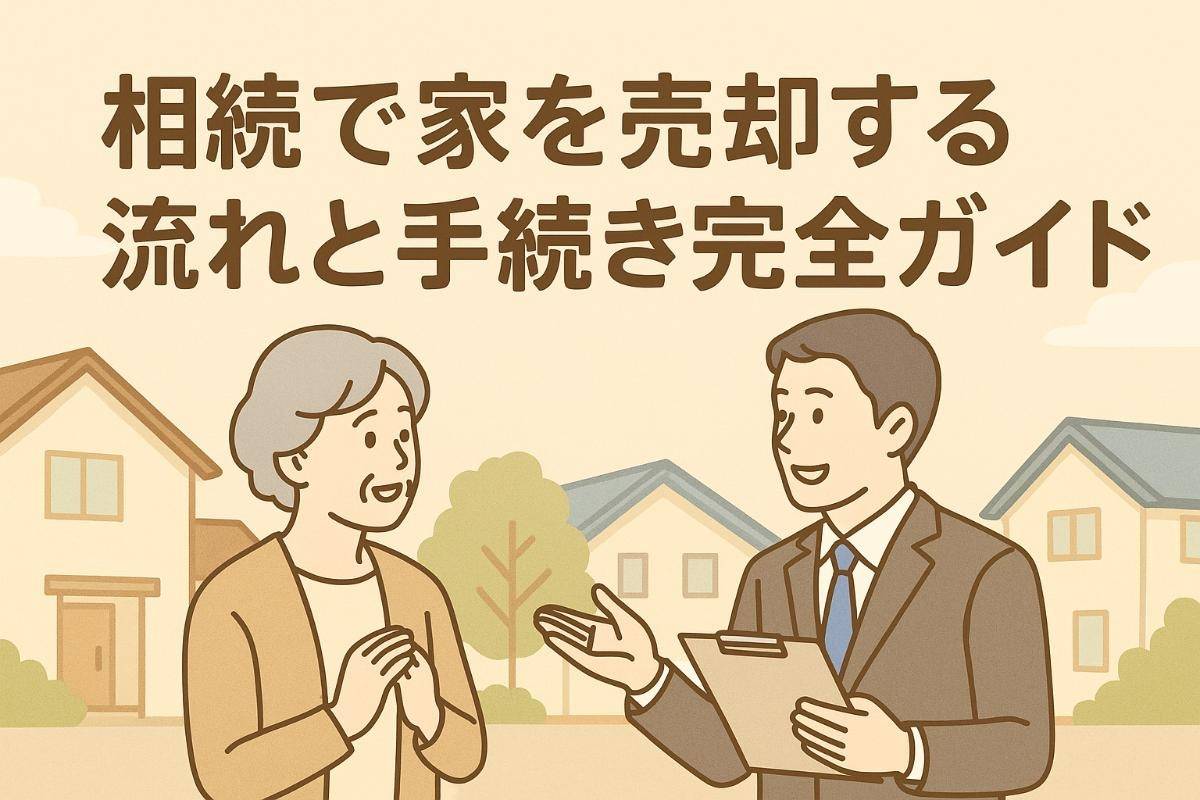 相続で家を売却する流れと手続き